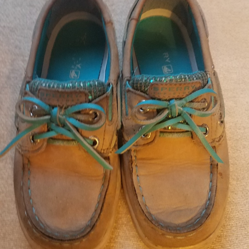 Sperry Girls Moccasin Shoes 11.5W
